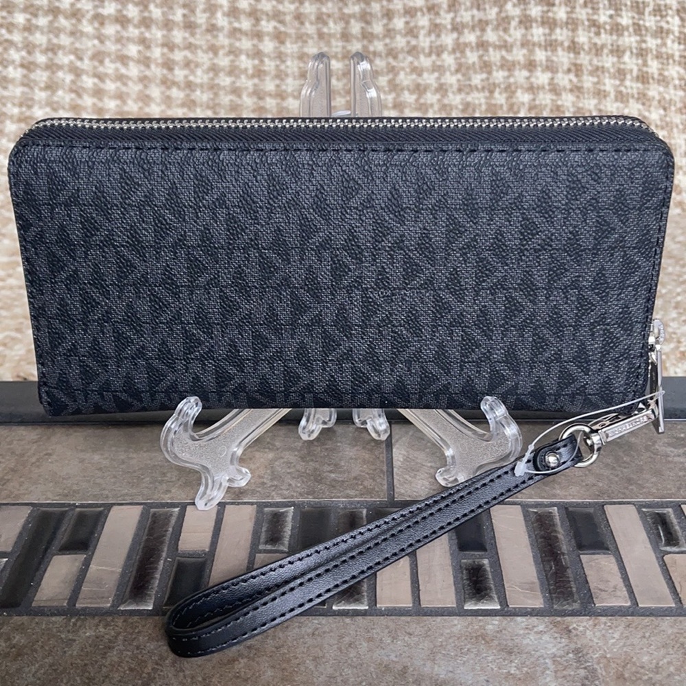 Michael Kors Jet Set Travel Large Travel CONTINENTAL Wristlet-Wallet - Picture 10 of 16